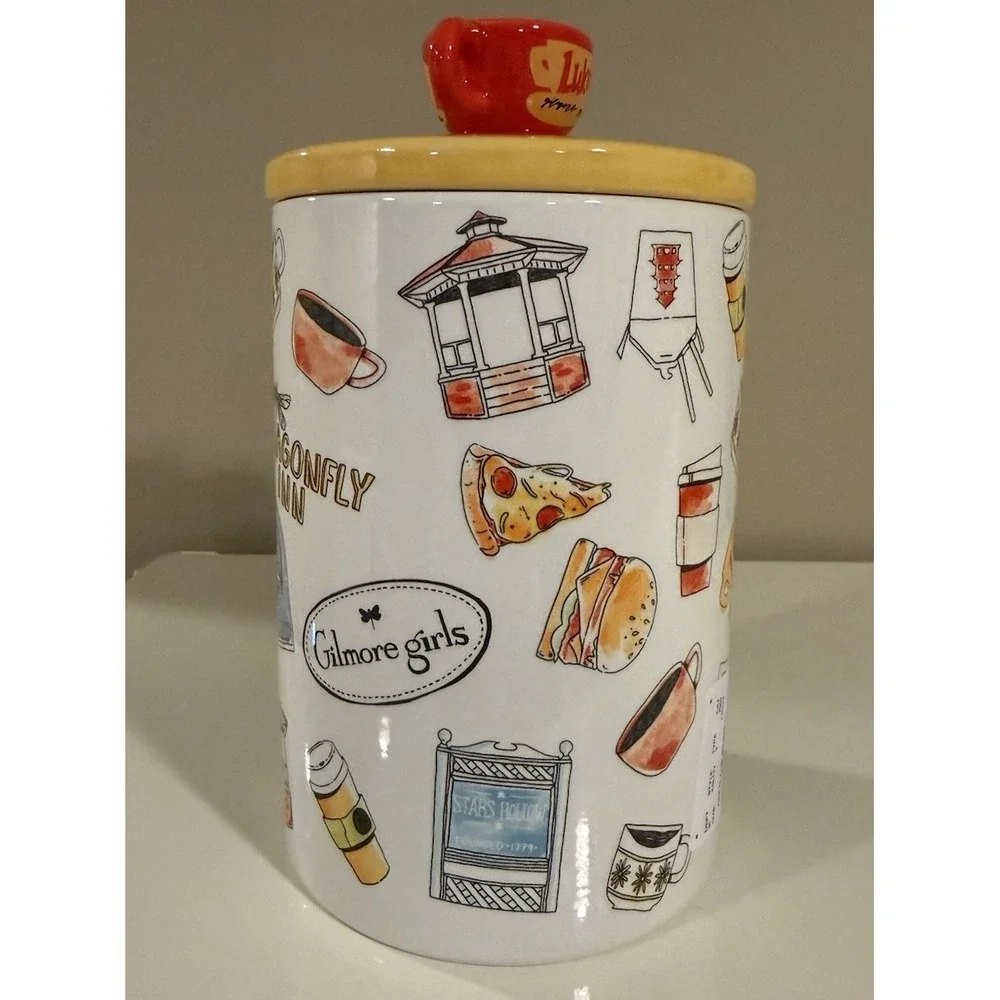 New‎ GILMORE GIRLS Coffee Canister Cookie Jar New
